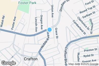 Map image of the property - 220 Noble Ave