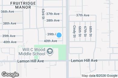 Map image of the property - 6335 40th Ave