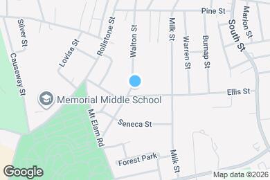 Map image of the property - 260 Walton St