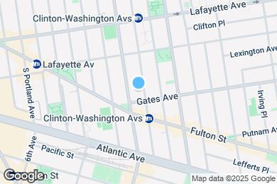 Map image of the property - 525 Clinton Ave
