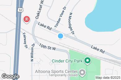 Map image of the property - 2413 Lake Ct