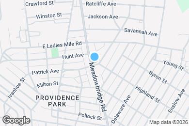 Map image of the property - 3501 Meadowbridge Rd