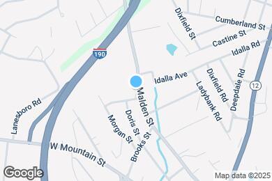 Map image of the property - 115 Malden St