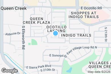 Map image of the property - 21034 E Aldecoa Dr