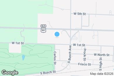 Map image of the property - 1000 W 3rd St