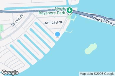 Map image of the property - 11930 N Bayshore Dr