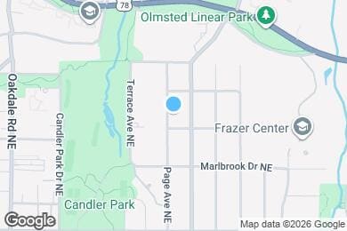 Map image of the property - 561 Page Ave NE