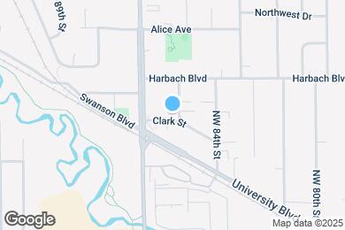 Map image of the property - 8507 Clark St