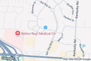 Map image of the property - 16901 Lea Ave