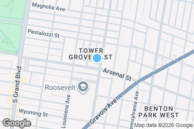 Map image of the property - 3205 Arsenal St