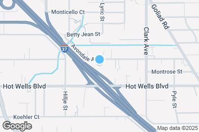 Map image of the property - 768 Avondale Ave