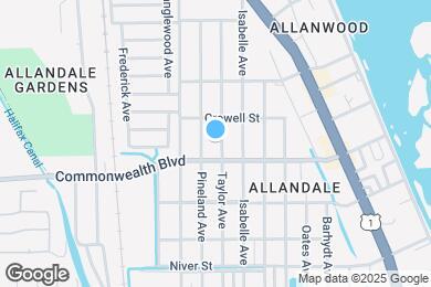 Map image of the property - 5172 Taylor Ave