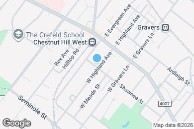 Map image of the property - 47 W Highland Ave