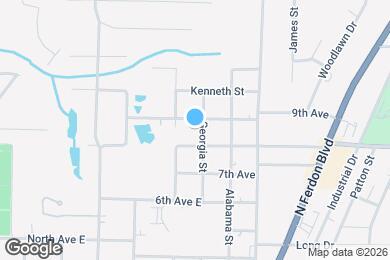 Map image of the property - 875 Georgia St