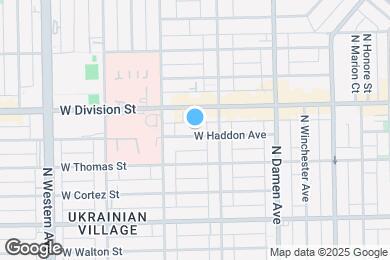 Map image of the property - 2124 W Haddon Ave