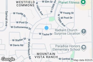 Map image of the property - 15917 W Cottonwood St