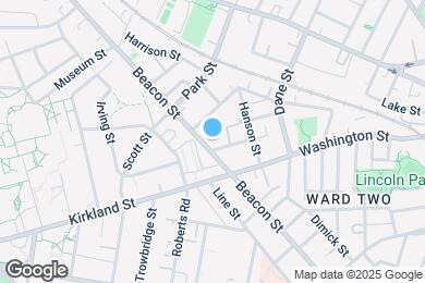 Map image of the property - 155 Beacon St