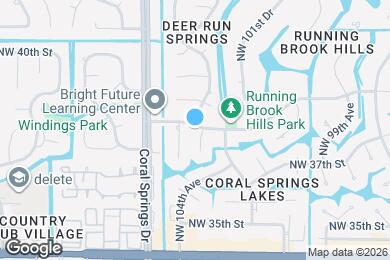 Map image of the property - 3870 NW 103rd Ave