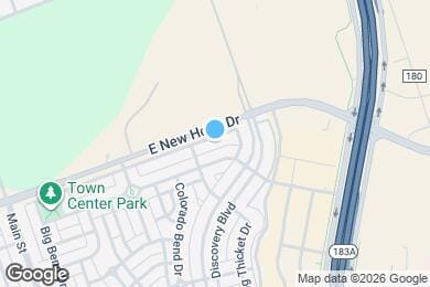 Map image of the property - 1022 Lost Pines Ln