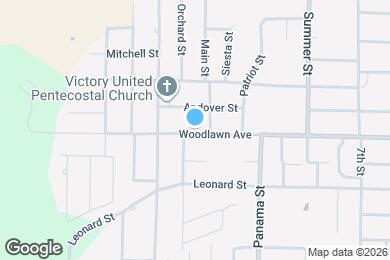 Map image of the property - 806 Woodlawn Ave