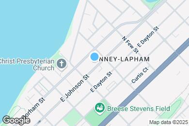 Map image of the property - 1034 E Johnson St