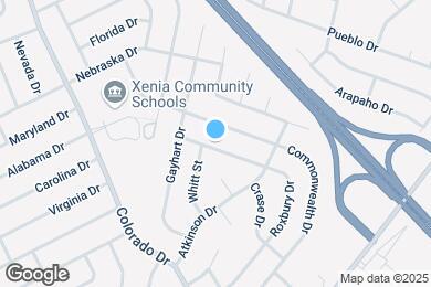 Map image of the property - 1583 Roxbury Dr