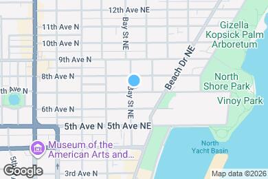 Map image of the property - 701 Bay St