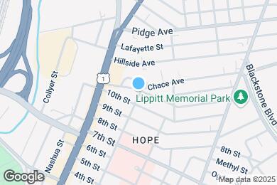 Map image of the property - 57 Chace Ave