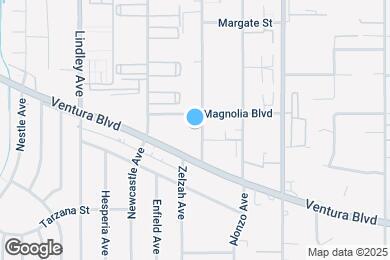 Map image of the property - 5135 Zelzah Ave