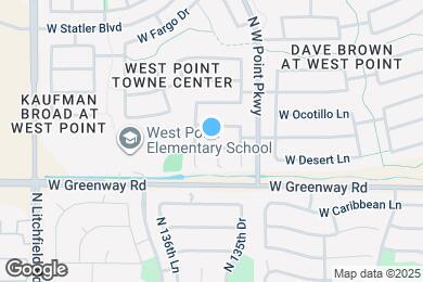 Map image of the property - 13576 W Desert Ln