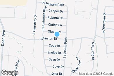 Map image of the property - 1608 Johnston Dr