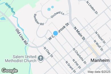 Map image of the property - 121 W Colebrook St