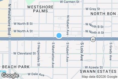 Map image of the property - 4352 W Kennedy Blvd