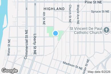 Map image of the property - 1982 Broadway St NE