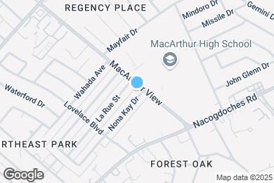 Map image of the property - 9715 Nona Kay Dr