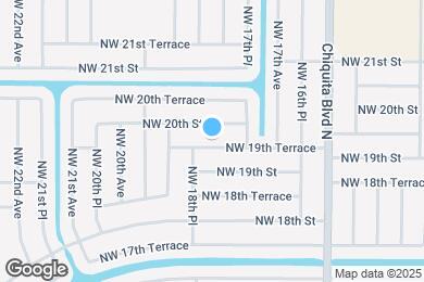 Map image of the property - 1739 NW 19th Ter