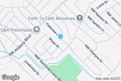 Map image of the property - 721 Parkview Dr