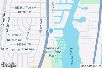 Map image of the property - 2500 Boca on Federal