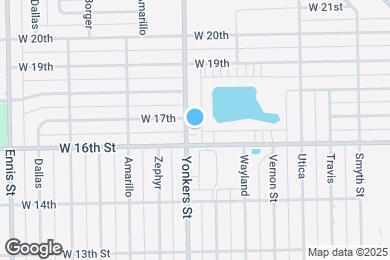 Map image of the property - 1604 Yonkers