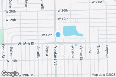 Map image of the property - 1604 Yonkers St