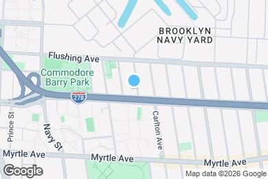 Map image of the property - Absolutely Private ROOM in Fort Greene