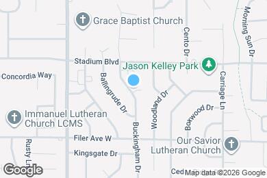 Map image of the property - 620 Buckingham Dr