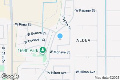 Map image of the property - 16779 W Sonora St