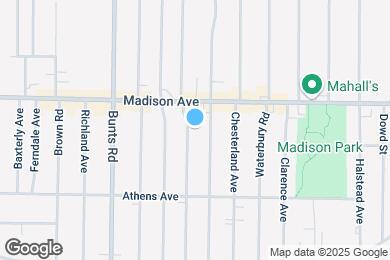 Map image of the property - 2029 Elbur Ave