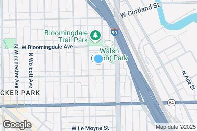 Map image of the property - 1720 N Marshfield Ave