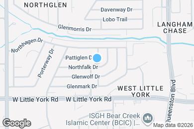 Map image of the property - 17514 Northfalk Dr