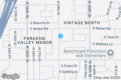 Map image of the property - 14815 N 38th St