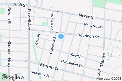 Map image of the property - 418 Shelton Ave