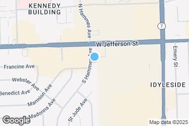 Map image of the property - 16 S Hammes Ave