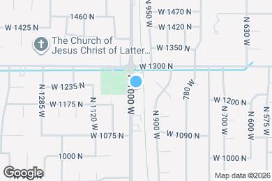 Map image of the property - 1224 N 1000 W